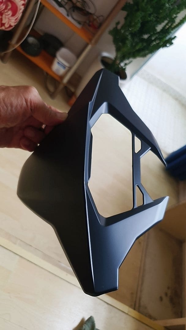 Ảnh đánh giá Ốp mão liền đồng hồ nhựa si nhiều màu xe Airblade 2026 bảo vệ dàn đầu và trang trí xe 1