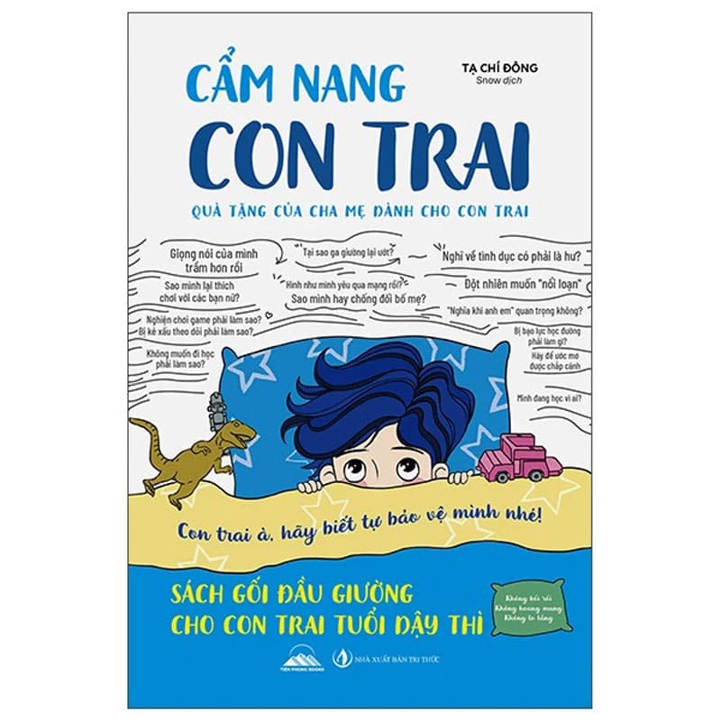Sách Cẩm Nang Con Trai Giải mã tâm lý và hỗ trợ trẻ nam trong giai đoạn dậy thì Sách Cẩm Nang Con Trai Giải mã tâm lý và hỗ trợ trẻ nam trong giai đoạn dậy thì