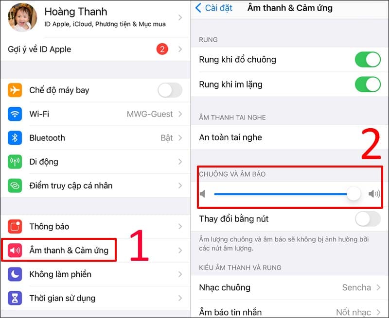 7 cách khắc phục lỗi điện thoại không đổ chuông khi có cuộc gọi đến 3