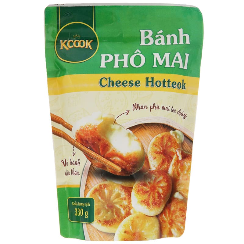 Bánh phô mai KCook gói 330g mang ẩm thực béo ngậy vào căn bếp hiện đại