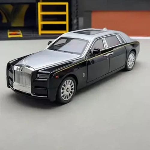 Đập hộp mô hình xe Rolls-Royce Phantom siêu sang tỉ lệ cực chi tiết