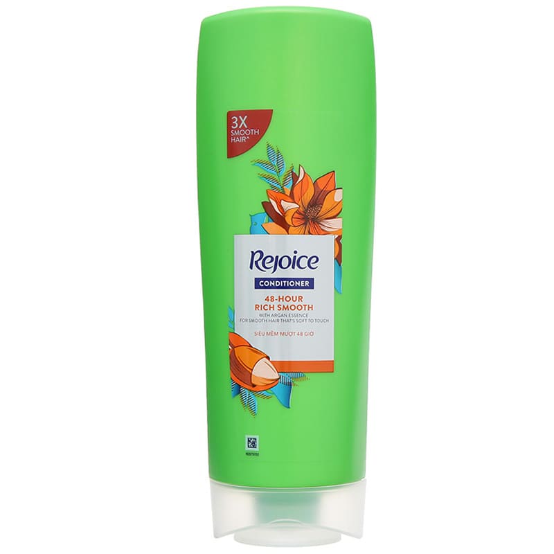 Dầu Xả Rejoice Siêu Mềm Mượt 320ml Bí Quyết Tóc Suôn Thẳng Suốt 48 Giờ Tự Tin