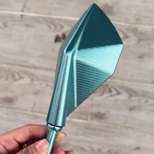 Gương Chiếu Hậu Kiểng CNC Xanh Băng Phụ Kiện Đam Mê Cho Dân Độ Xe