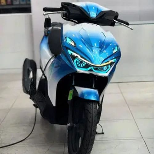 Honda Airblade 125 đời 2026 Xanh Trắng Loang Độ Đèn Ledaudi Kết Hợp Bi Cầu Xoay Honda Airblade 125 đời 2026 Xanh Trắng Loang Độ Đèn Ledaudi Kết Hợp Bi Cầu Xoay