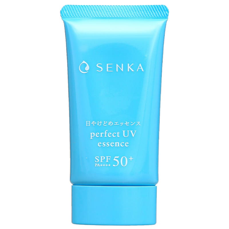 Kem chống nắng Senka Perfect UV Essence SPF 50+ dưỡng ẩm và bảo vệ da toàn diện