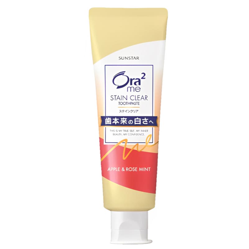 Kem Đánh Răng Sunstar Ora2 Hương Táo Hoa Hồng Nhật Bản Stain Clear 140g Trắng Răng Kem Đánh Răng Sunstar Ora2 Hương Táo Hoa Hồng Nhật Bản Stain Clear 140g Trắng Răng