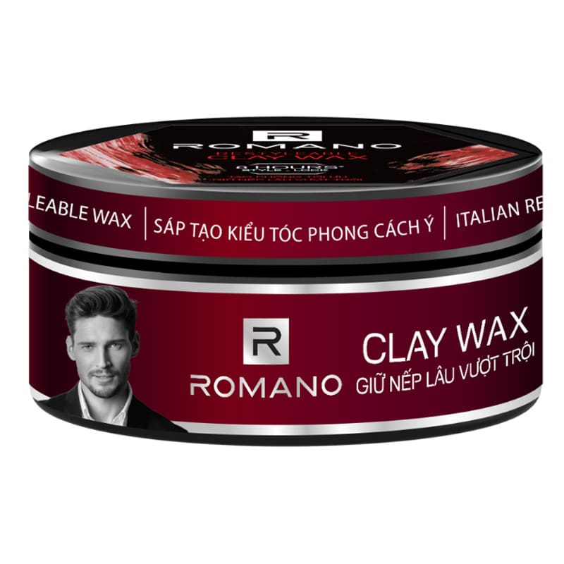 Keo vuốt tóc Romano Clay 68g – Bí quyết giữ nếp tóc bồng bềnh, chuẩn soái ca