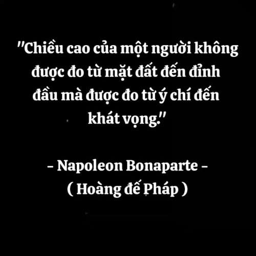 Khát Vọng Lớn Tạo Nên Vĩ Nhân: Bài Học Sâu Sắc Từ Hoàng Đế Napoleon Bonaparte Khát Vọng Lớn Tạo Nên Vĩ Nhân: Bài Học Sâu Sắc Từ Hoàng Đế Napoleon Bonaparte