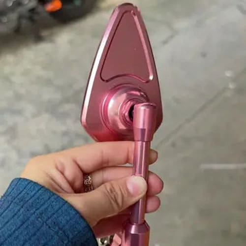 Kính Chiếu Hậu Xe Máy CNC Màu Hồng Thời Trang Thiết Kế Tinh Xảo Kính Chiếu Hậu Xe Máy CNC Màu Hồng Thời Trang Thiết Kế Tinh Xảo