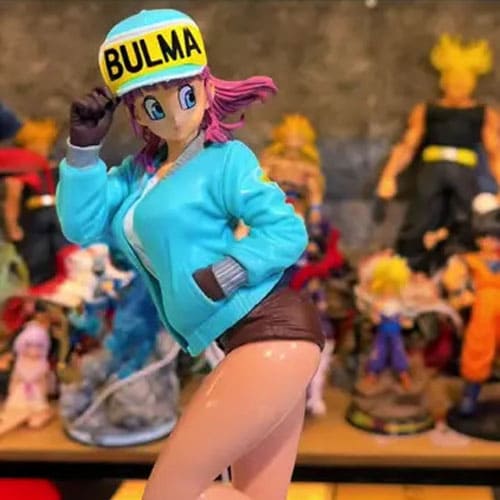 Mô Hình Bulma Đội Mũ Lưỡi Trai Xanh Ngọc Trong Phim Dragonball Cực Đẹp Mô Hình Bulma Đội Mũ Lưỡi Trai Xanh Ngọc Trong Phim Dragonball Cực Đẹp