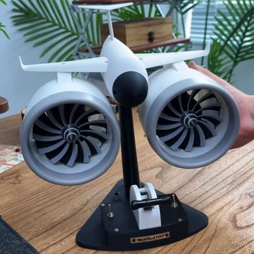 Mô hình động cơ phản lực máy bay mini cực độc đáo và mãn nhãn Mô hình động cơ phản lực máy bay mini cực độc đáo và mãn nhãn