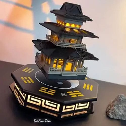 Mô Hình Kiến Trúc Cổ Lơ Lửng Đèn Ngủ Phong Thủy Độc Đáo Trang Trí Bàn Làm Việc Mô Hình Kiến Trúc Cổ Lơ Lửng Đèn Ngủ Phong Thủy Độc Đáo Trang Trí Bàn Làm Việc