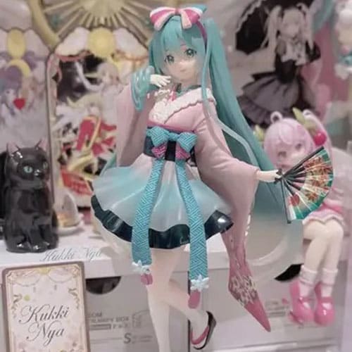 Ngắm mô hình Hatsune Miku Kimono cực tinh xảo khiến giới decor mê mẩn Ngắm mô hình Hatsune Miku Kimono cực tinh xảo khiến giới decor mê mẩn