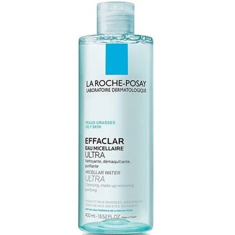 Nước tẩy trang La Roche-Posay Effaclar Micellar Water cho da dầu mụn 400ml