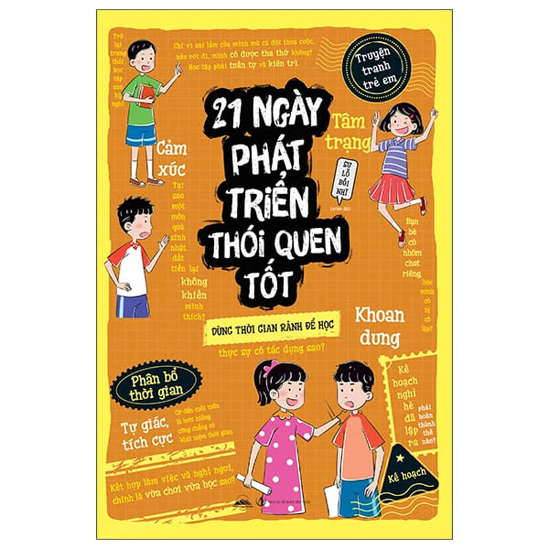 Sách 21 Ngày Phát Triển Thói Quen Tốt Bí quyết nuôi dạy con tự giác và kỷ luật Sách 21 Ngày Phát Triển Thói Quen Tốt Bí quyết nuôi dạy con tự giác và kỷ luật