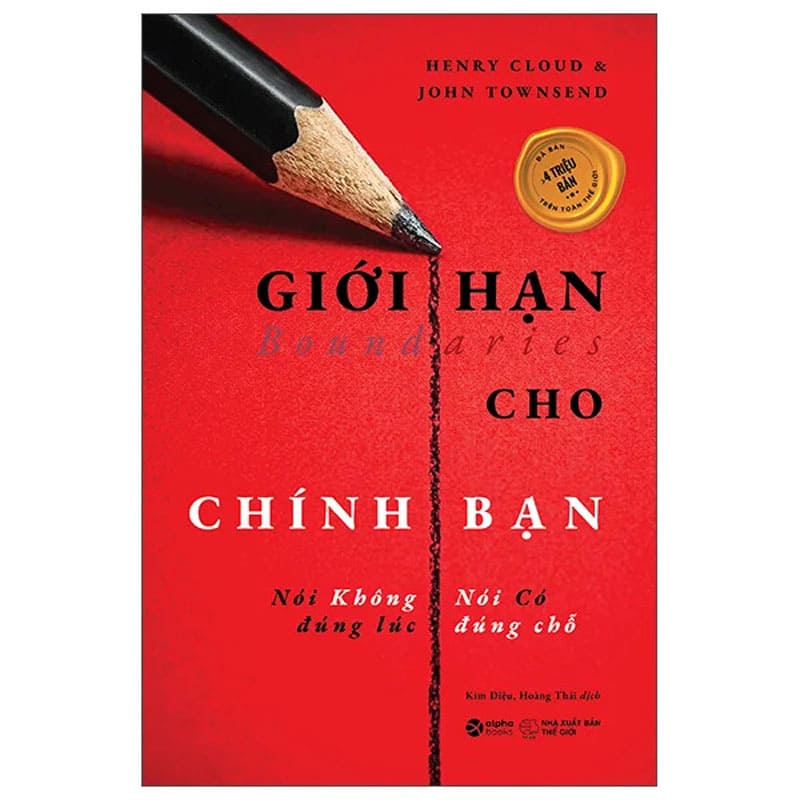 Sách Giới Hạn Cho Chính Bạn Học Cách Từ Chối Và Thiết Lập Ranh Giới Cá Nhân