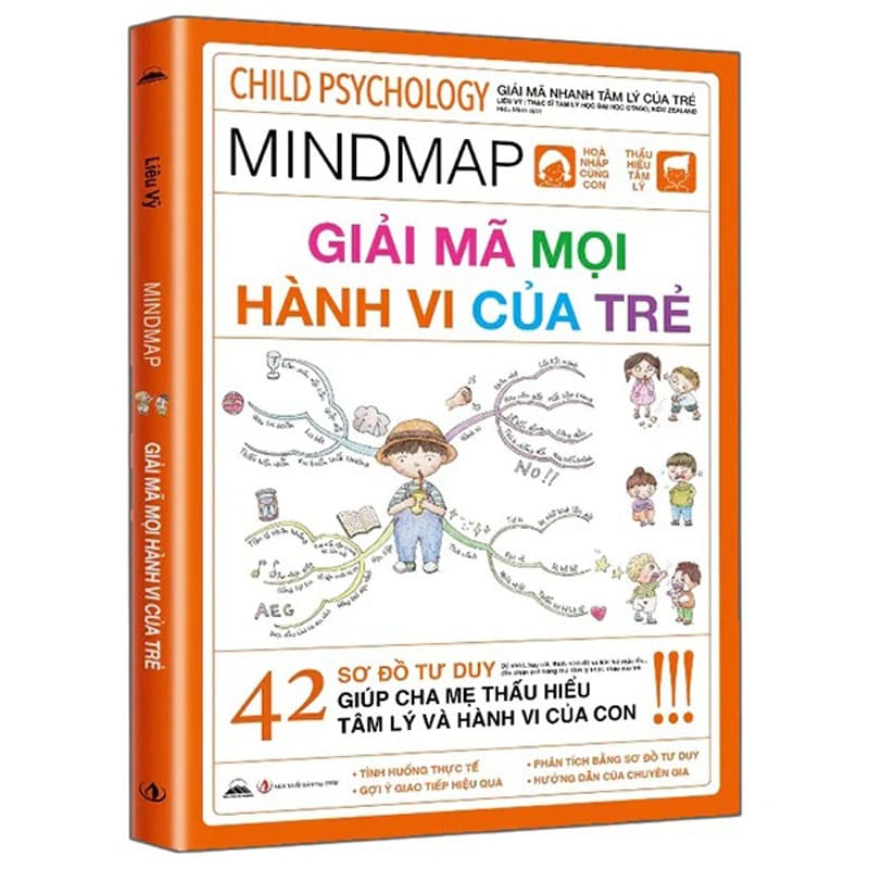 Sách Mindmap Giải Mã Mọi Hành Vi Của Trẻ Bí Quyết Thấu Hiểu Tâm Lý Con Yêu