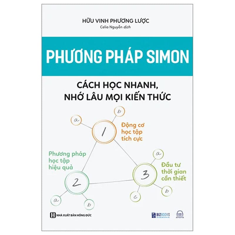 Sách Phương Pháp Simon Bí Quyết Học Nhanh Nhớ Lâu Và Tăng Tinh Thần Tập Trung Cho Người Bận Rộn