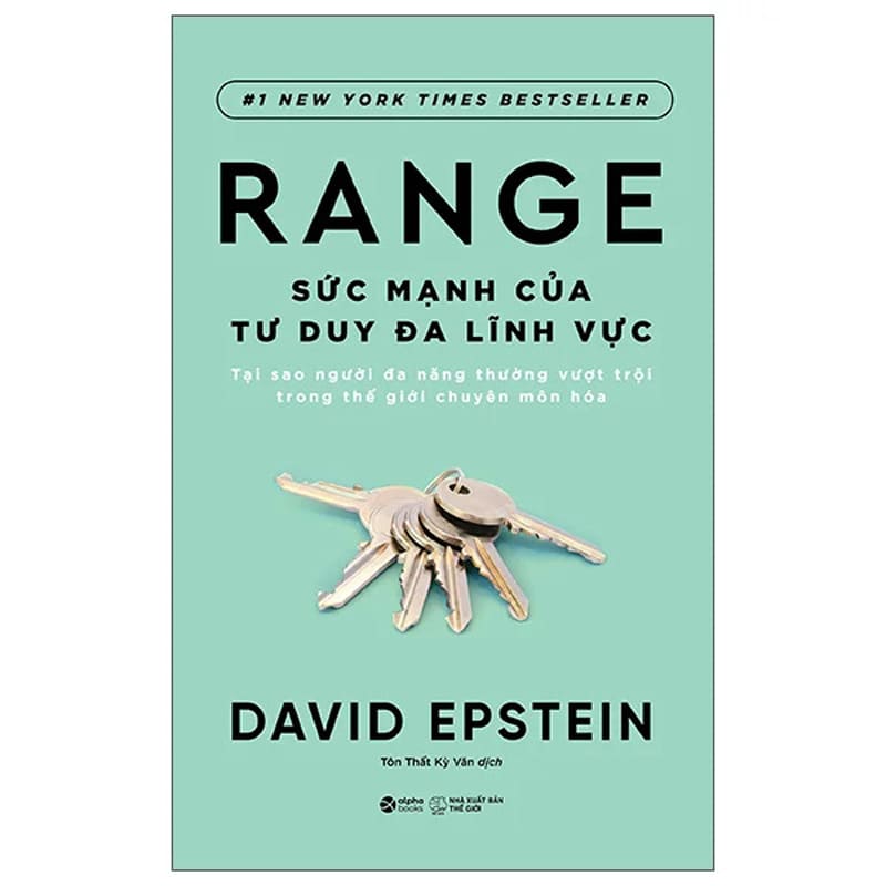 Sách Range Sức Mạnh Của Tư Duy Đa Lĩnh Vực Bản Dịch Chuẩn Đổi Mới Tư Duy Sự Nghiệp