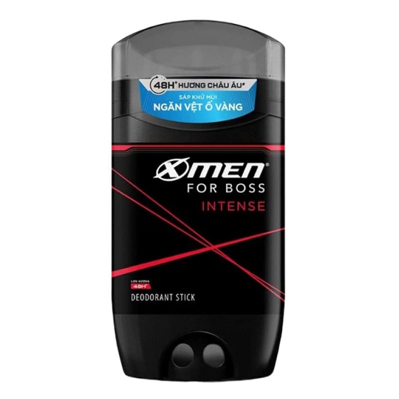 Sáp Khử Mùi Nam X-Men For Boss Intense 80g – Hương Gỗ Sang Trọng, Không Gây Ố Vàng Áo