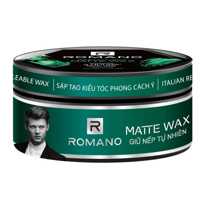 Sáp vuốt tóc Romano Matte Wax 68g sự lựa chọn hoàn hảo cho phái mạnh hiện đại