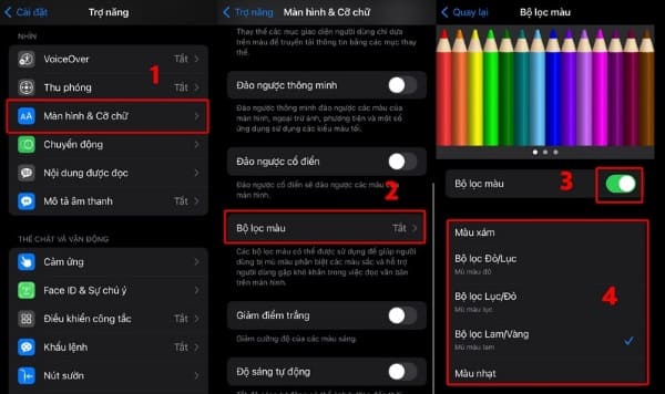 Chỉnh bộ lọc màu trên iPhone 11