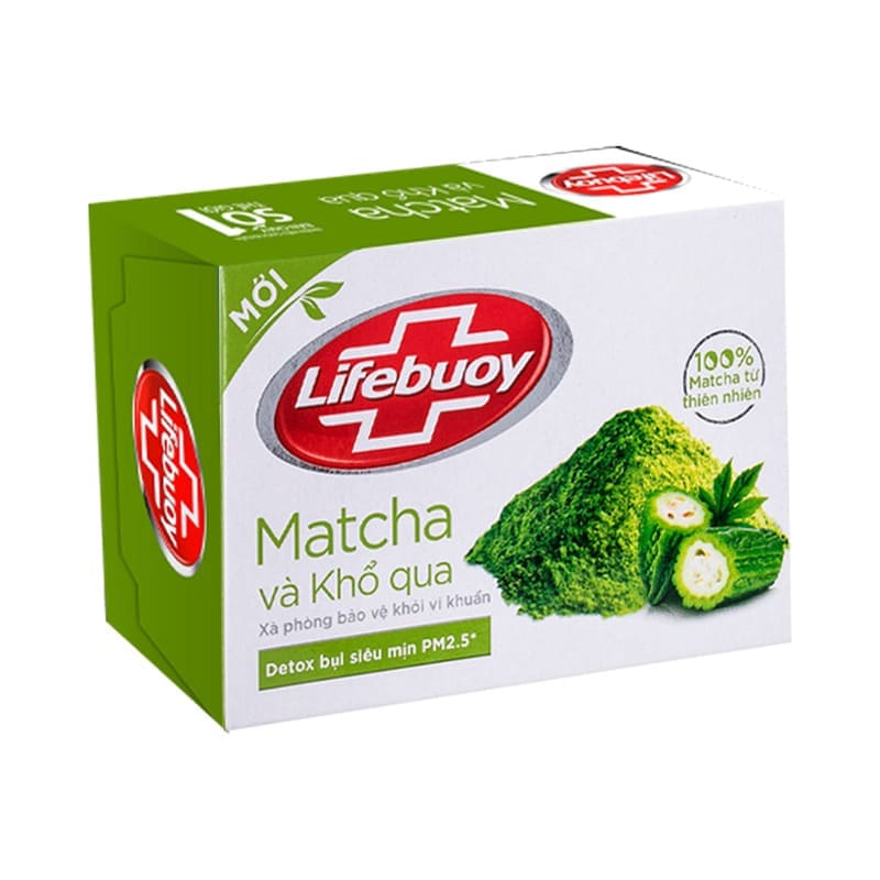 Xà bông Lifebuoy matcha và khổ qua 90g – Giải pháp làm sạch và bảo vệ da mỗi ngày