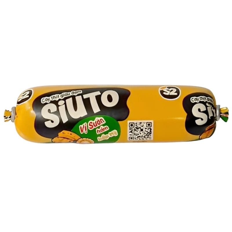Xúc xích ăn liền Siuto S2 Fun 85g hương vị sườn hầm bắp Mỹ